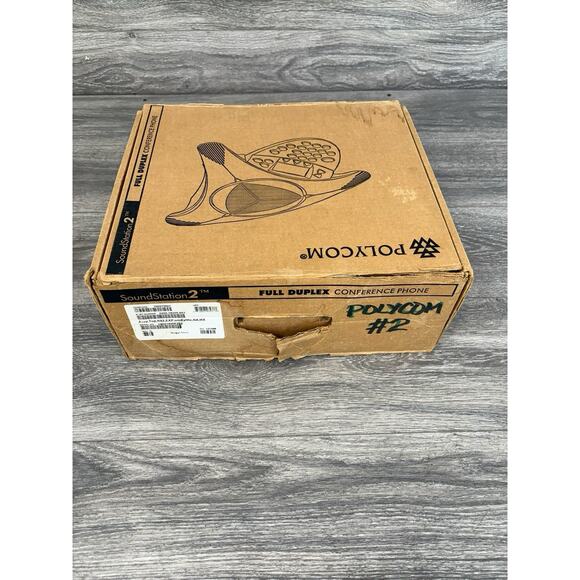 Polycom SoundStation2W Wireless Analog Conference Phone Black - Picture 2 of 7